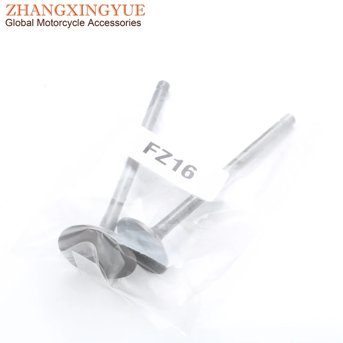 2 шт. впускные и выхлопные клапаны для YAMAHA BYZON FZS FZ16 21C-E2111-01 21C-E2121-01