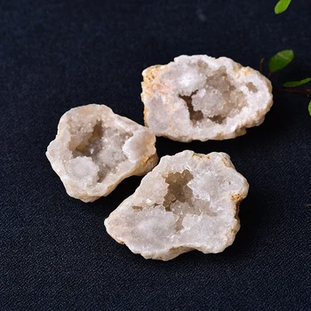 

1PC Natural Crystal Agate Geode Cutting Crystal Cluster Healing Stone Reiki Rock Mineral Specimen Quartz DIY Home Decoration