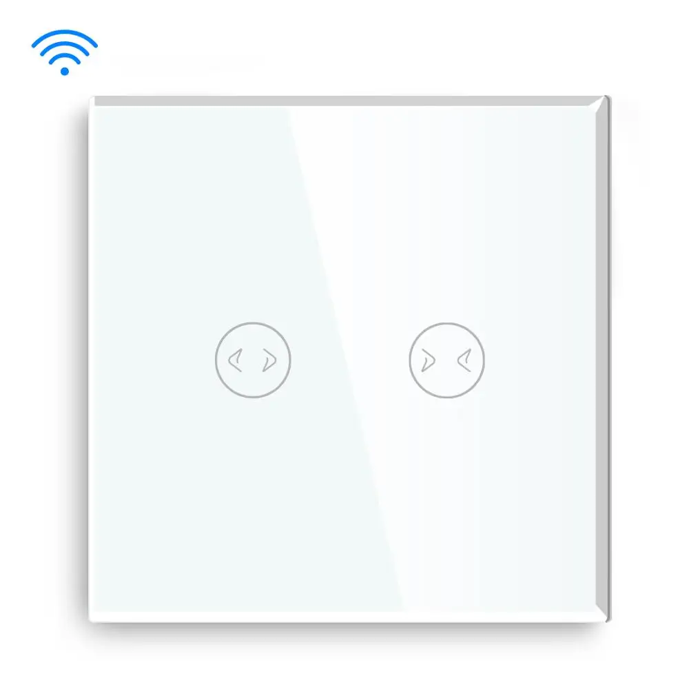 BSEED Wifi умный переключатель для управления шторами беспроводной wi-fi-переключатель белый черный золотой цвета поддержка для Tuya Google Assistant