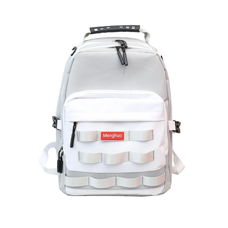 

Modern minimalist fashion trend couple travel backpack campus multi-function large capacity simple computer bag