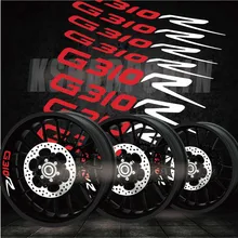 Nowy motocykl pierścień zewnętrzny osobowość kreatywne naklejki samochodowe akcesoria odblaskowe dekoracyjne naklejki do BMW G310R g310 r tanie tanio ksharpskin CN (pochodzenie) Naklejki i naklejki