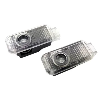 

LED Car Decoration Door Light Accessories For AUDI Q3 Q5 Q7 A1 A3 8V V8 8P 8L A4 B5 B6 B7 B8 B9 A6 C5 C6 C7 A7 A8 80 90 Sline