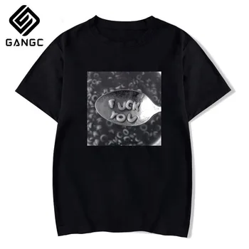 

hip hop streetwear t shirt interest T-shirt love to kill you print man's T-shirt Fashion funny anime Harajuku style t shirt