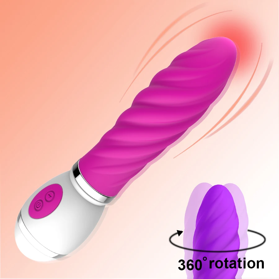 Blush 360 Degree Rotation G-Spot Dildo Vibrator