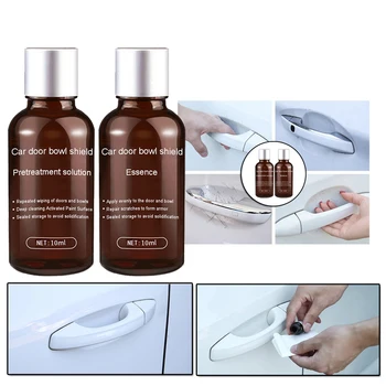 

LEEPEE Car Door Bowl Repair Plating Liquid Door Handle Bowl Scratch Repair Liquid Shield Armor Tool Car Scratch Repair Kit