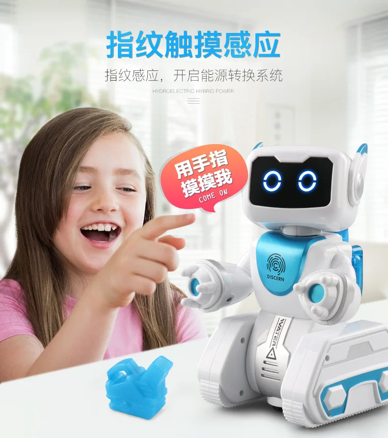 

Music Can Robot Smart Water And Electricity Mixed Early Learning Machine Dialogue Learning Remote Control Electric Chubby CHILDR