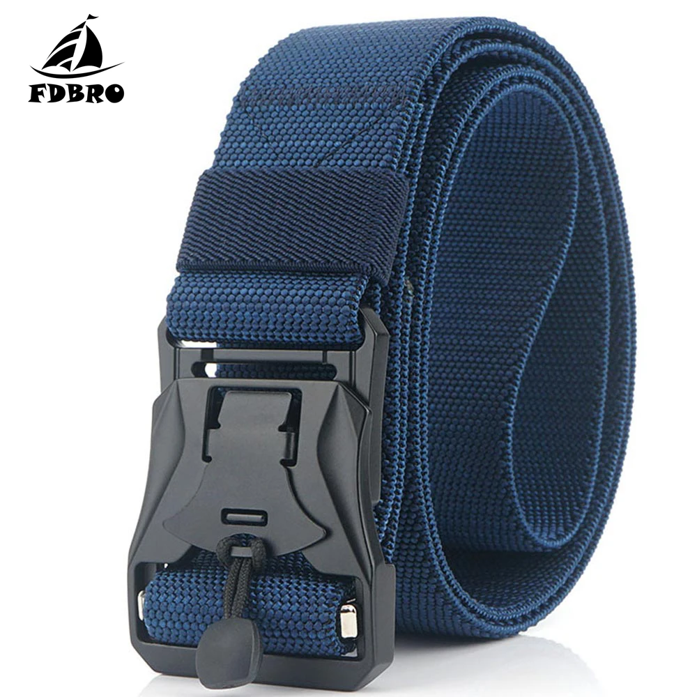 Army Training Nylon Metal Buckle Waist Belt Outdoor Hunting Waistband NEW Military Equipment Combat Tactical Belts for Men - Цвет: navy