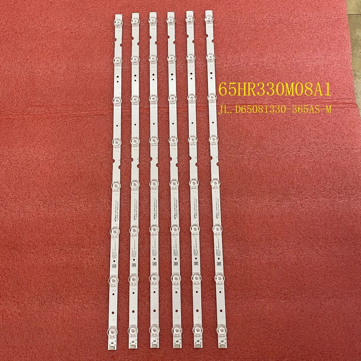 LED backlight strip 8LED for GIC65LB51_3030F2.1D 4C-LB6508-ZM02J TCL 65EP640 65P8 65S421 65S423 65s425 LVU650NDEL MD9W00 2
