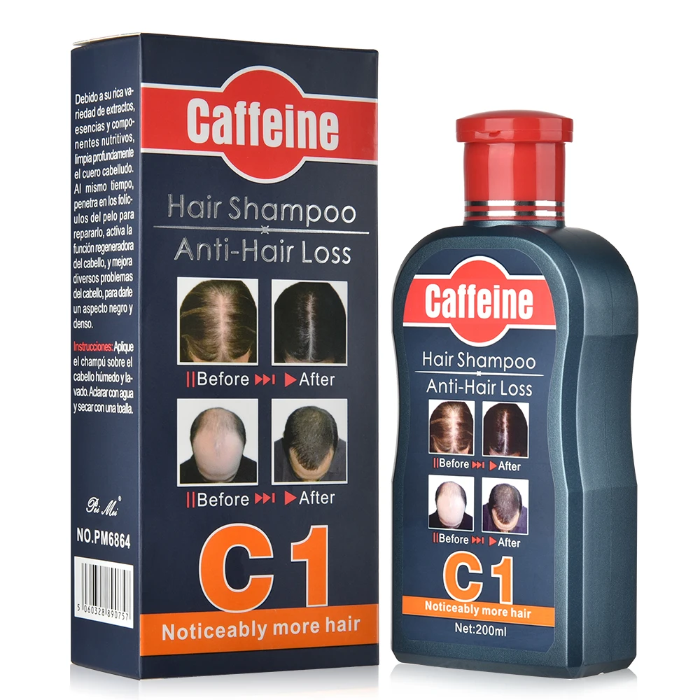Champú de plantas naturales para el cuidado del cabello, tratamiento para la caída del cabello, engrosamiento del cabello, brillante, 200ml