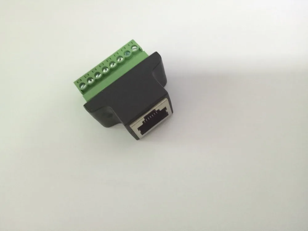 Новинка 10 шт. разъем 8p8c RJ45 на 8-контактный Rj45 винт для кабеля Cat5 Cat5e | Обустройство