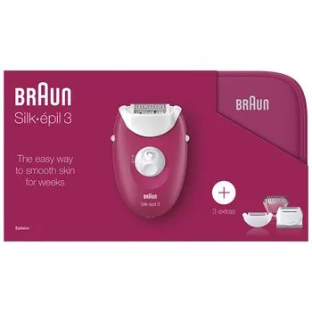 

BRAUN EPILATOR 3415 SILKEPIL PACK 3q-