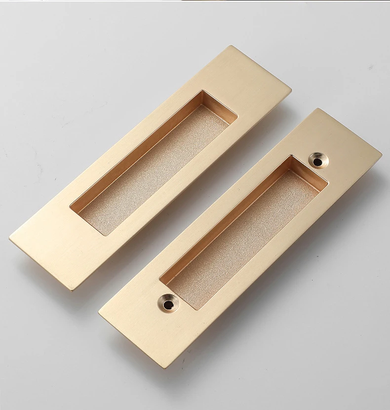 de zinco para porta de correr, para quarto e armário. 2 peças.