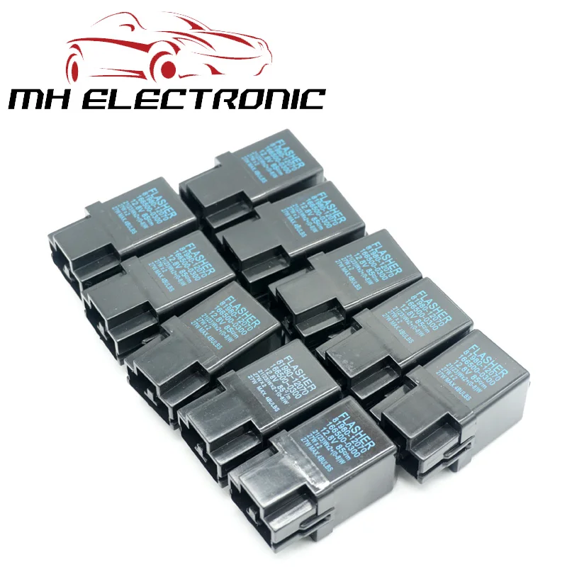MH Электронный 10 шт./компл. 81980-12070 166500-0300 импульсное реле сигнала поворота для Toyota Corolla MR2 Camry RAV4 для Lexus ES300 GS300