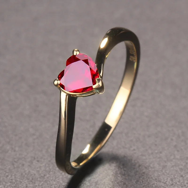 Bague Ringen, дизайн, кольцо, 925, ювелирное изделие, простое, восемь сердец, восемь стрел, сапфир, День Святого Валентина, юбилей, подарки для женщин, вечерние