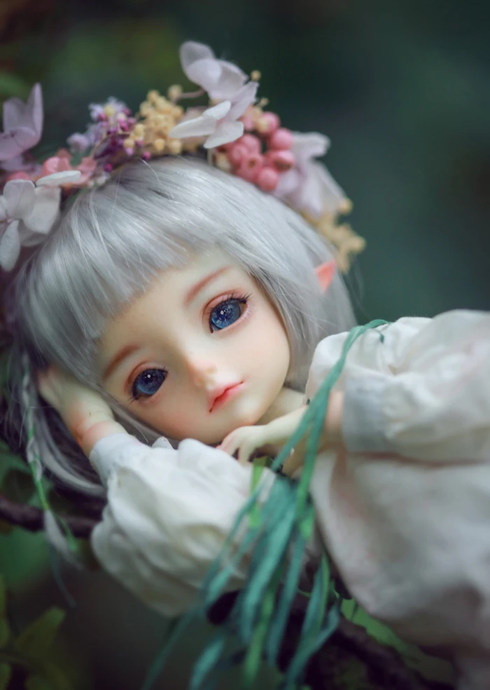 HeHeBJD 1/6 doll Little rain Lovely and charming action figures resin toys free shipping