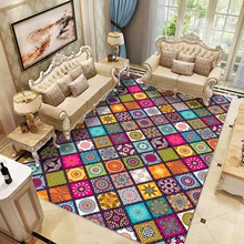Цветной 3d цветочный ковер для гостиной, большой ковер для спальни, alfombra, детские коврики для дома, гостиной, дивана, пола, коврик для гостиной