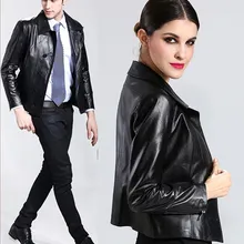 Мужской свитер Мужская и Женская Натуральная кожа мужская кожаная одежда хорошее качество кожаные пальто куртка из овчины