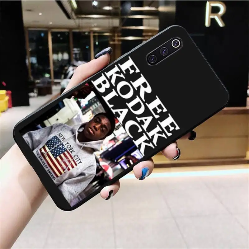 HPCHCJHM Kodak Black Rapper Custom Photo Soft Phone Case for Xiaomi Mi10 10Pro 10 lite Mi9 9SE 8SE Pocophone F1 Mi8 Lite
