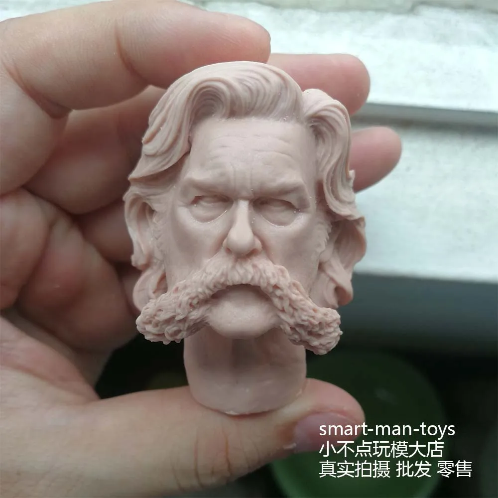 

1/6 scale Blank Head Sculpt Kurt Russell The Hateful Eight unpainted