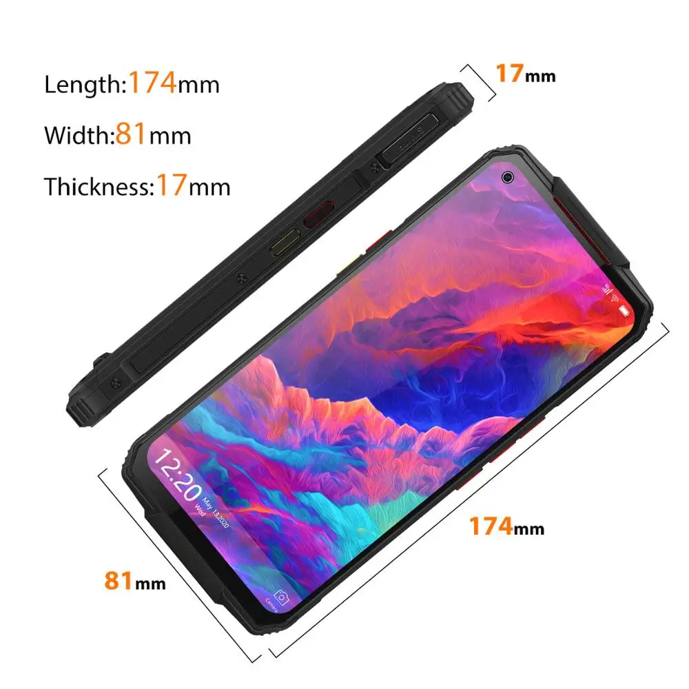 OUKITEL WP7 6.53 Inch Android 9.0 Rugged Mobile