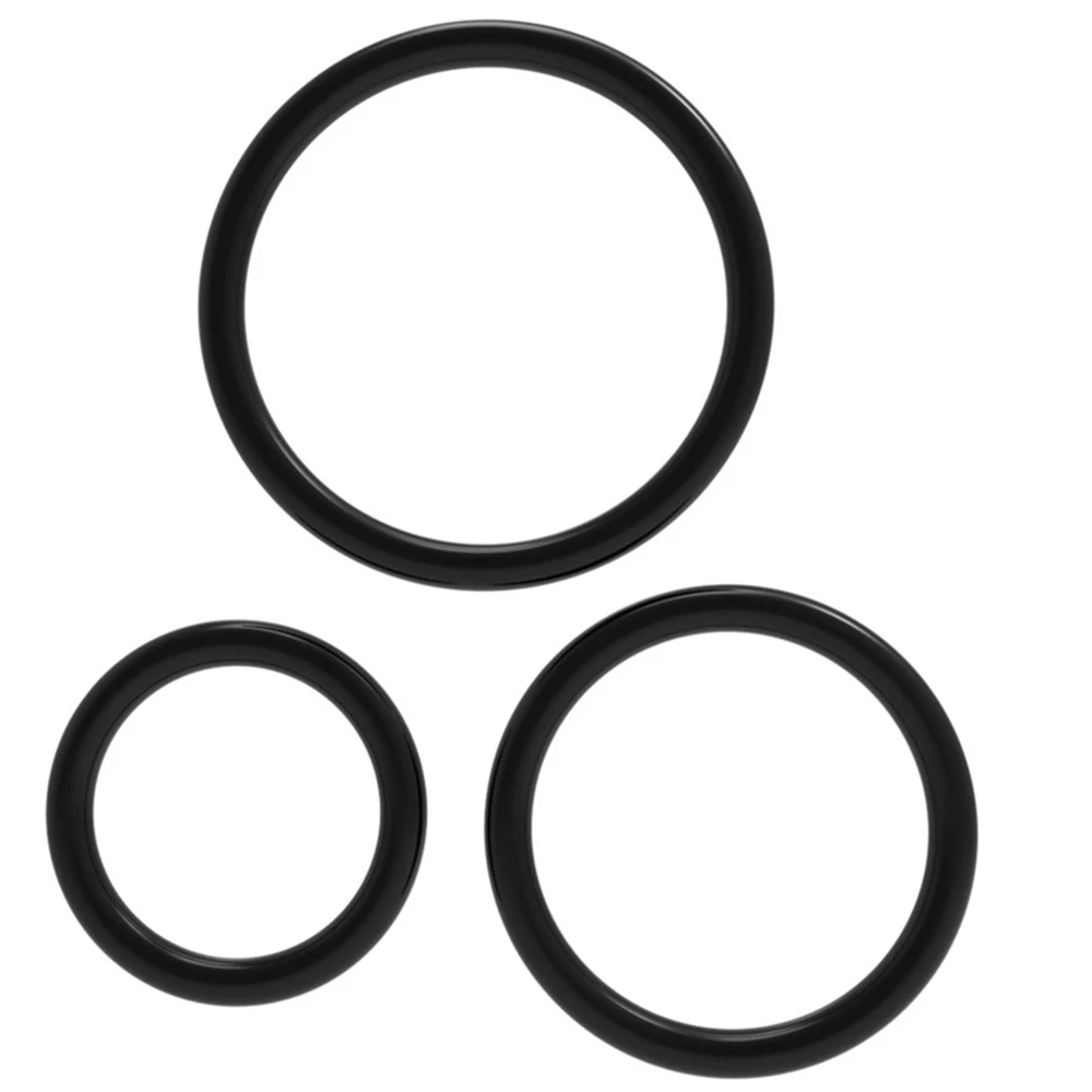 Комплект из 3 предметов 3/4/5 см Силиконовые эластичные пенис презервативы кольцо