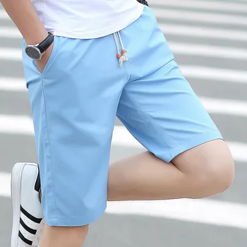 

Men Shorts Beach 2019 Summer New Men's Casual Shorts Cotton Five Pants Thin Section Large Size Mens Shorts Streetwear