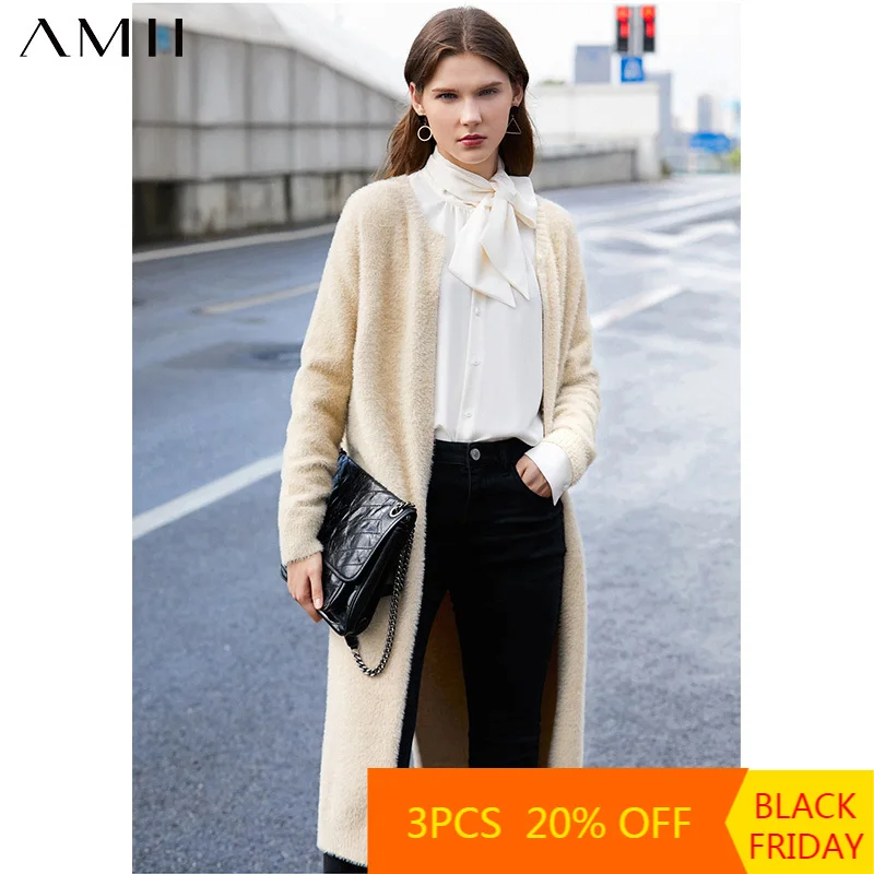Amii Minimalism Autumn Winter Fashion Female