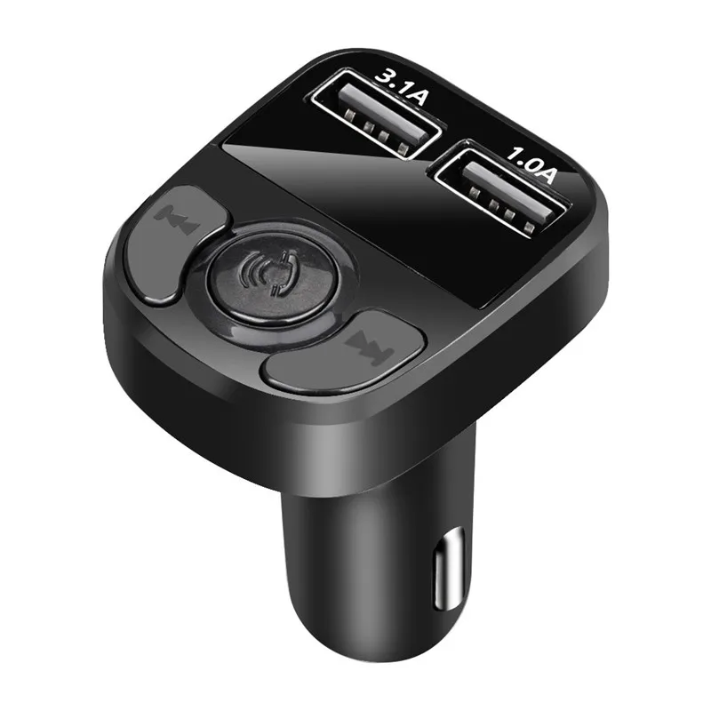 Bluetooth 3.1A автомобильное зарядное устройство для мобильного телефона быстрое зарядное устройство Поддержка FM MP3 автомобильное зарядное устройство двойной USB зарядное устройство для телефона адаптер