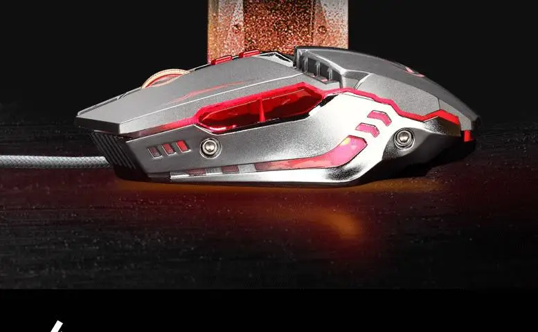 Проводная игровая мышь, 8 клавиш, 4000 dpi, светодиодный, оптическая, USB, компьютерная мышь, геймерские мыши, T9, игровая мышь, бесшумная, Mause, для ПК, R25