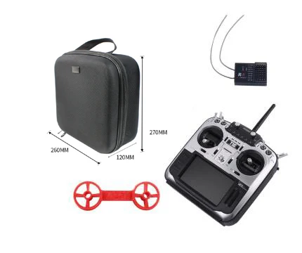 Jumper T16 pro T16 Plus Hall Gimbal с открытым исходным кодом мультипротокол радиопередатчик JP4-in-1 радиочастотный модуль 2,4G 16CH пульт дистанционного управления - Цвет: Mode1 with bag R8 RX