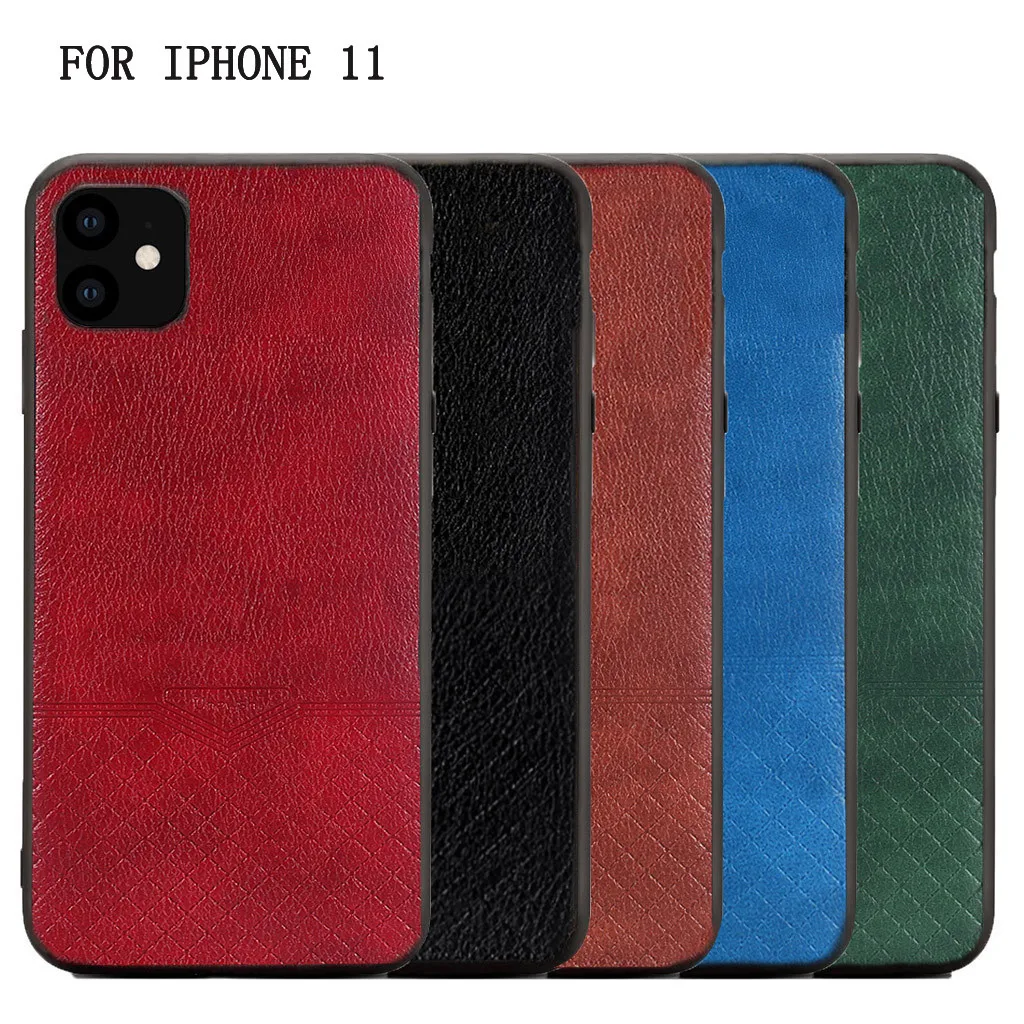 Винтажный кожаный чехол с тиснением для iPhone 11, чехол для iPhone 11 Pro 11 Pro Max, чехол для телефона, защитный чехол, защита 19Sep