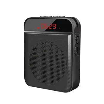 

New USB Charging Microphone TF FM Loudspeaker Portable Auto Pairing Voice Amplifier Megaphone Speaker For Tourist Guide Teaching