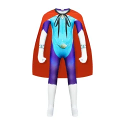 Costume de carnaval avec Cape pour enfant, tenue de spectacle, super femme, cadeau de noël pour fille 