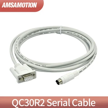 

Serial Cable QC30R2 Suitable For Mitsubishi Q Series PLC Programming Data Cable DB9 9pin Female Round DB 8 pin