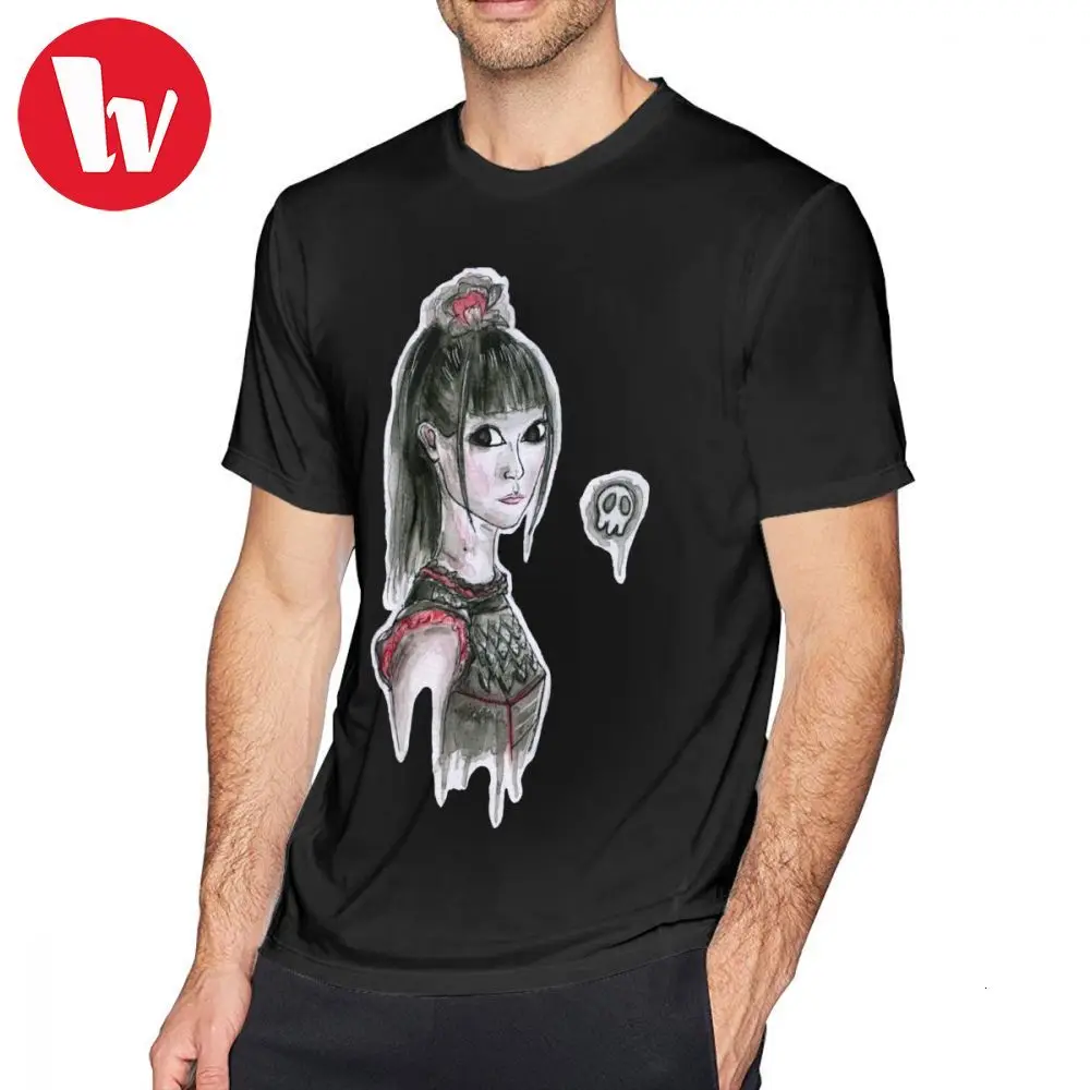 Babymetal T Shirt BABYMETAL Su Metal Watercolor T-Shirt Fashion Awesome Tee Graphic Cotton Short Sleeve 6xl Mens Tshirt |