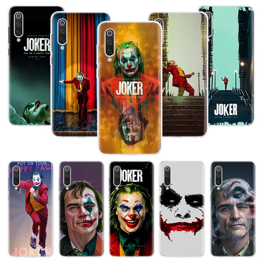 

the joker 2019 Super Heros Case for Xiaomi Redmi Note 7 8 8T 5 Pro 8A 8 7A 7 6A 4X K30 S2 K20 MI 8 9 Lite CC9 F1 Phone Coque Cov