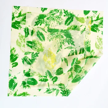 

3PCS Beeswax Cloth Fresh Keeping Reusable Food-grade Packaging Biodegradable