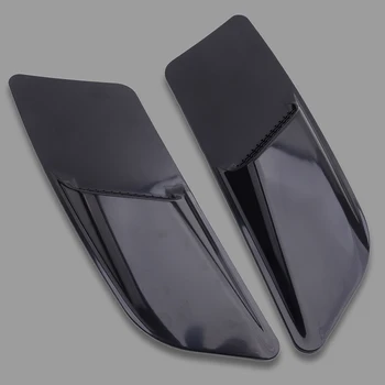 

1 Pair Front Hood Air Flow Intake Trim Scoop Vent Guards Decor Cover Trim Fit for Ford Mustang 2015 2016 2017
