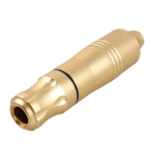 Машина профессиональная электрическая регулируемая Татуировка ручка алюминиевая анти-встряхивание портативный Поворотный Макияж тихий мотор спицы для вязания