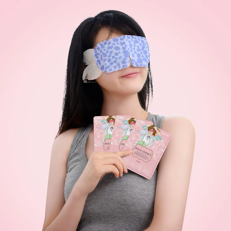 

NH8110 Nacai Steam Eyeshade Hot Eye Patch Shade Soothing Fatigue Sleep Eye Patch 8 PCs Boxed