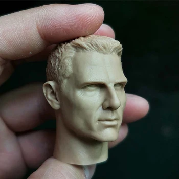

1/6 Unpainted Tom Cruise Head Sculpt PVC DIY Part Fit 12 " Figure