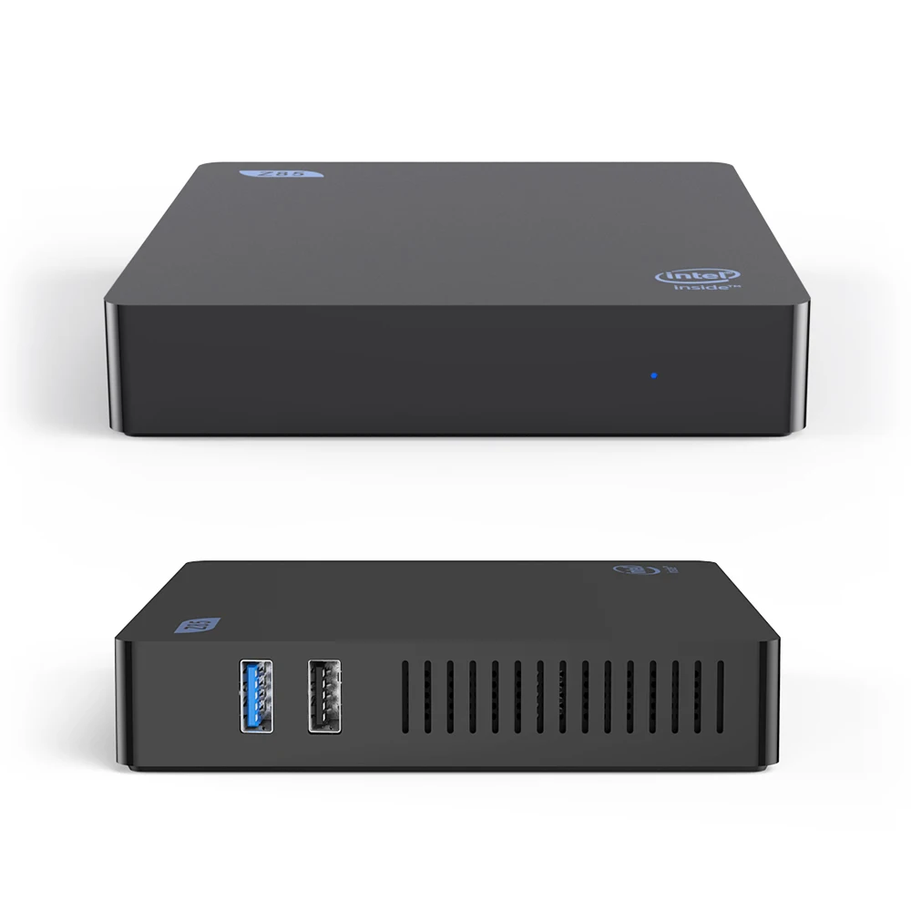Z85 Мини ПК Windows 10 ядерным процессором Intel Atom X5-Z8350 4 ядра 2G/4 ГБ, 64 ГБ, 1000 м двухъядерный процессор Wi-Fi Smart set top TV BOX медиа плейер Minipc VGA Порты и разъёмы