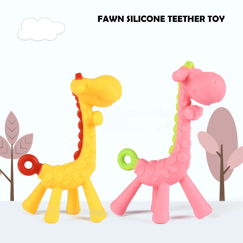baby giraffe teething toy