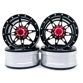 

4Pcs 1/10 RC Crawler Metal Round Professional Accessories Toys Parts Practical Durable Rock Wheel Rim Car Balance For D90 SCX10