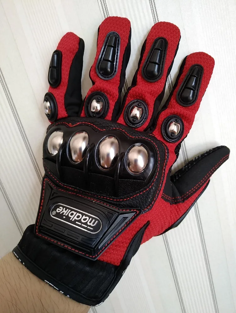 Guantes tácticos de seguridad de acero, equipo de ciclismo al aire libre, nudillos de latón, motocicleta, deportes de potencia, carreras, bicicleta, autodefensa