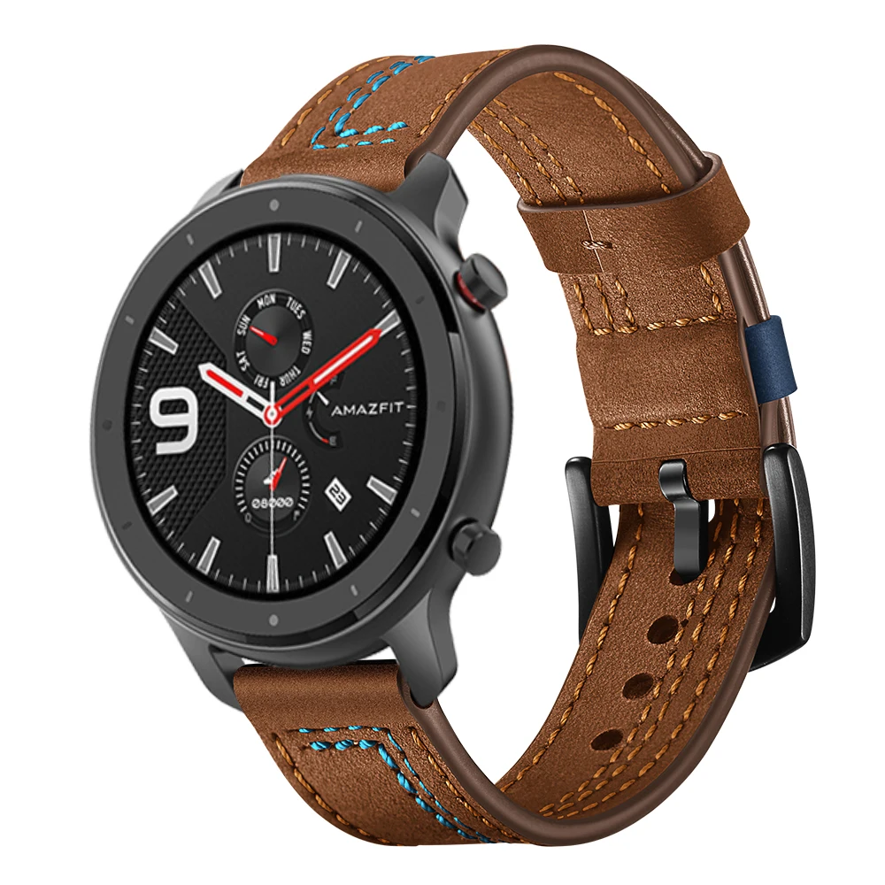 Ремешок для часов Huami GTR для Xiaomi Amazfit gtr 47 мм/Amazfit gtr 42 мм умный Браслет для часов Amazfit bip/Stratos/Pace