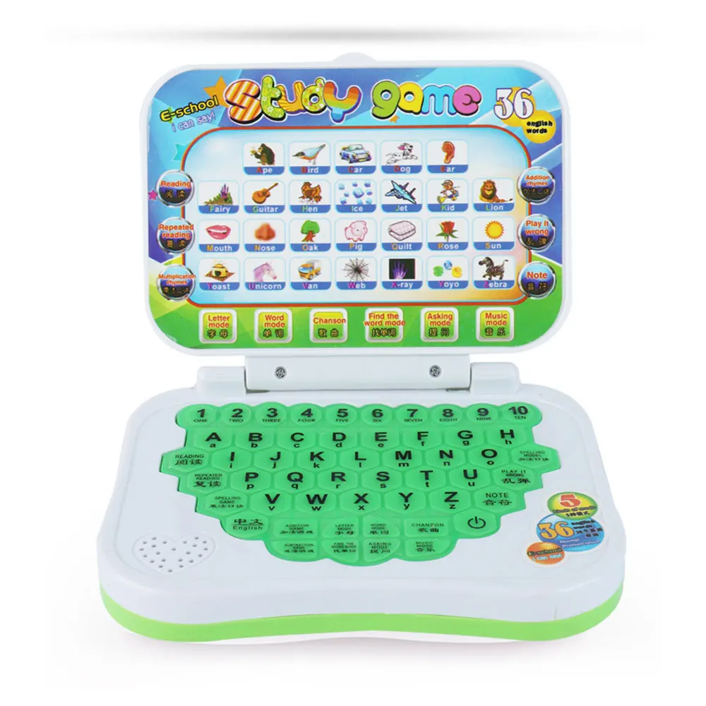 Новая обучающая игрушка для детей дошкольного возраста ноутбук компьютерная игра обучающая машина игрушки