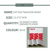 GHOST SPIDER 50Sheets/100Sheets Tattoo Transfer Paper A4 Tattoo Paper Thermal Stencil Carbon Copier Paper Spirit Stencil Carbon ► Photo 2/6