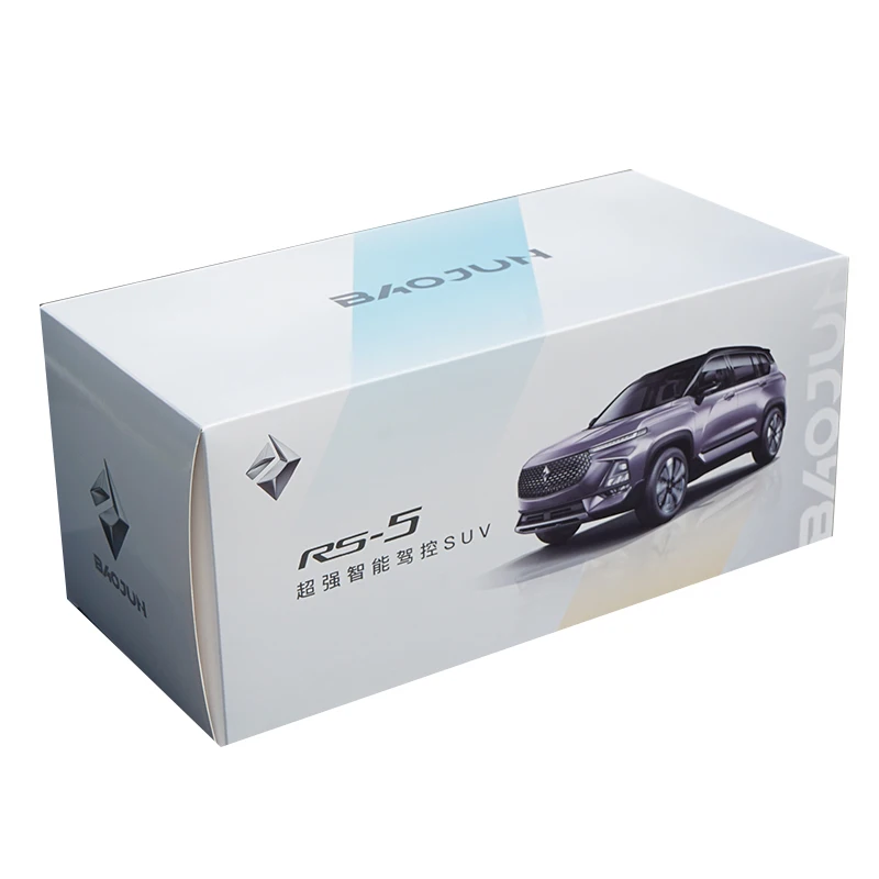 1:18 SGM Wuling Wagon BaoJun RS-5 литья под давлением модель автомобиля с небольшим подарком
