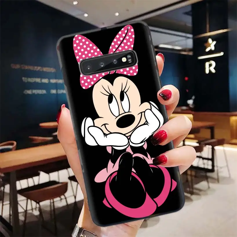 Минни Мышь черный чехол для samsung Galaxy A50S A10S A20S A10 A20E A30 A40 A50 A70 M40 M30S A80 чехол для телефона - Цвет: BD061-10